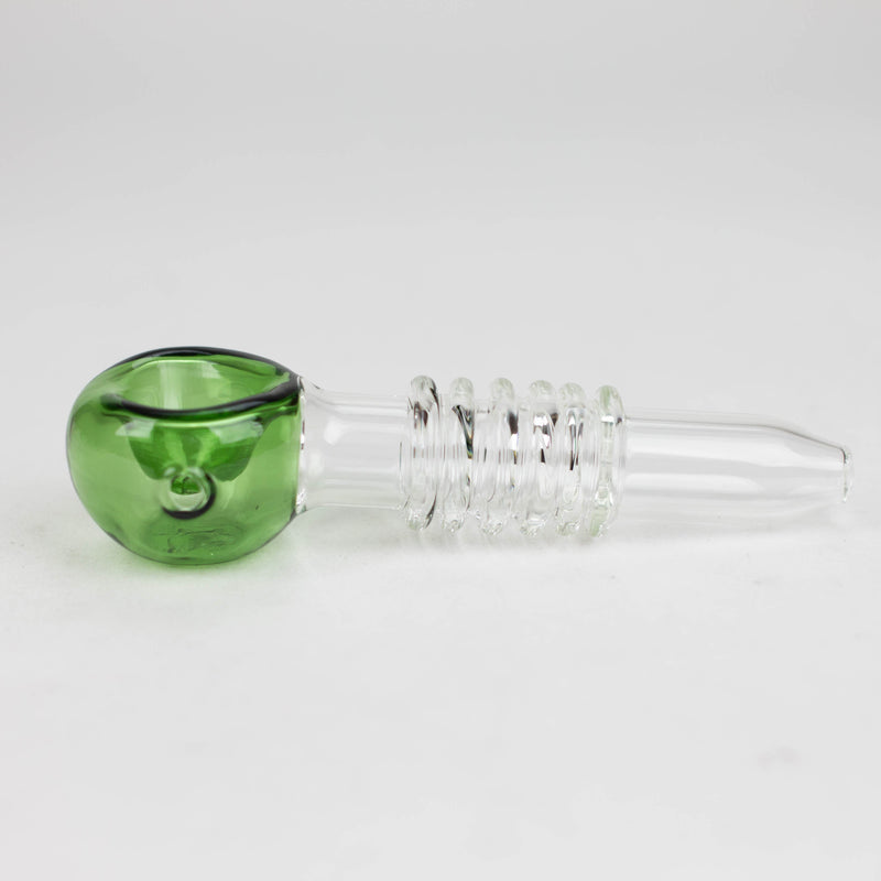 O 5" Glass Hand Pipes Box of 21 [SMKJ-104]