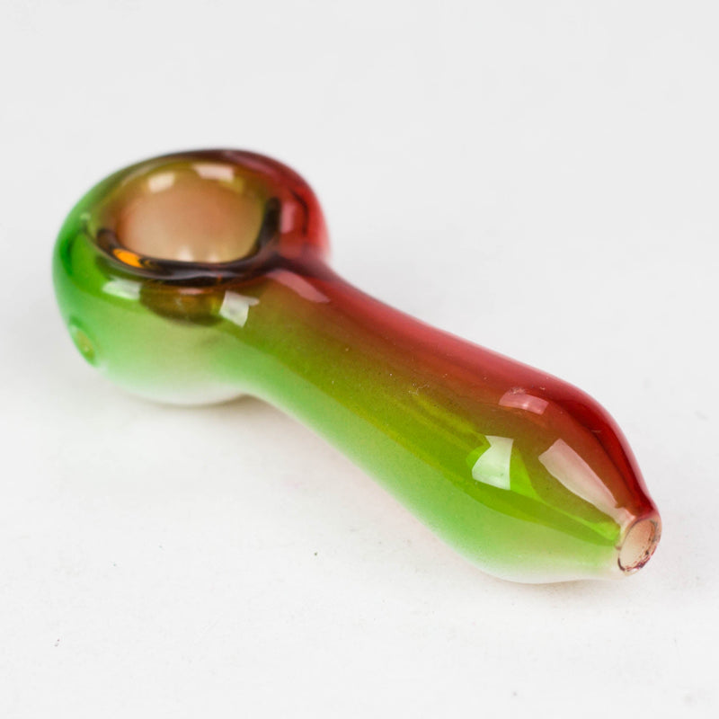 O 4" Glass Hand Pipes Box of 21 [SMKJ-101]