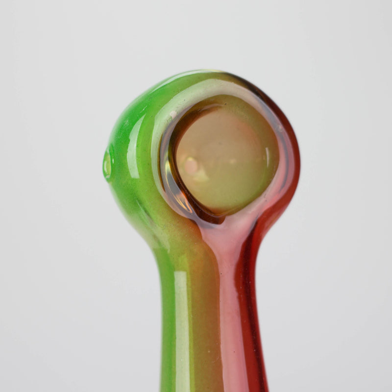 O 4" Glass Hand Pipes Box of 21 [SMKJ-101]