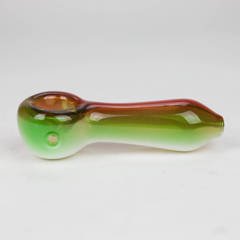 O 4" Glass Hand Pipes Box of 21 [SMKJ-101]