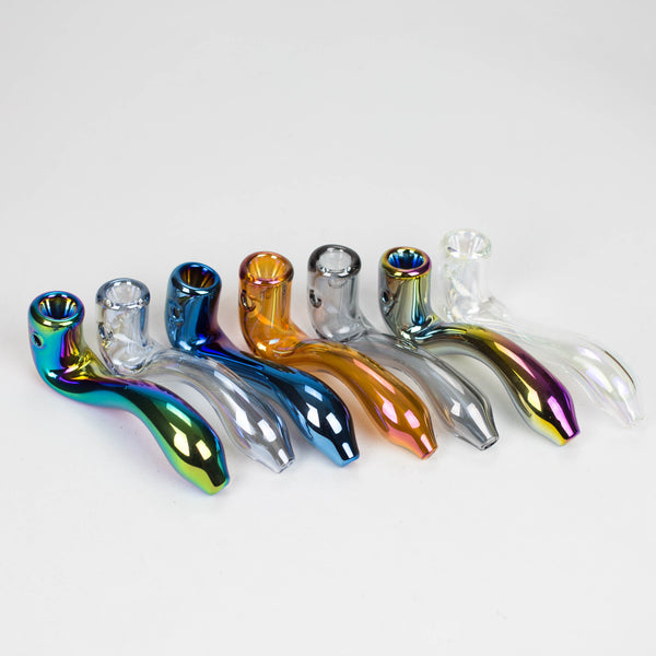 O 5" Glass Hand Pipes Box of 21 [SMKJ-102]