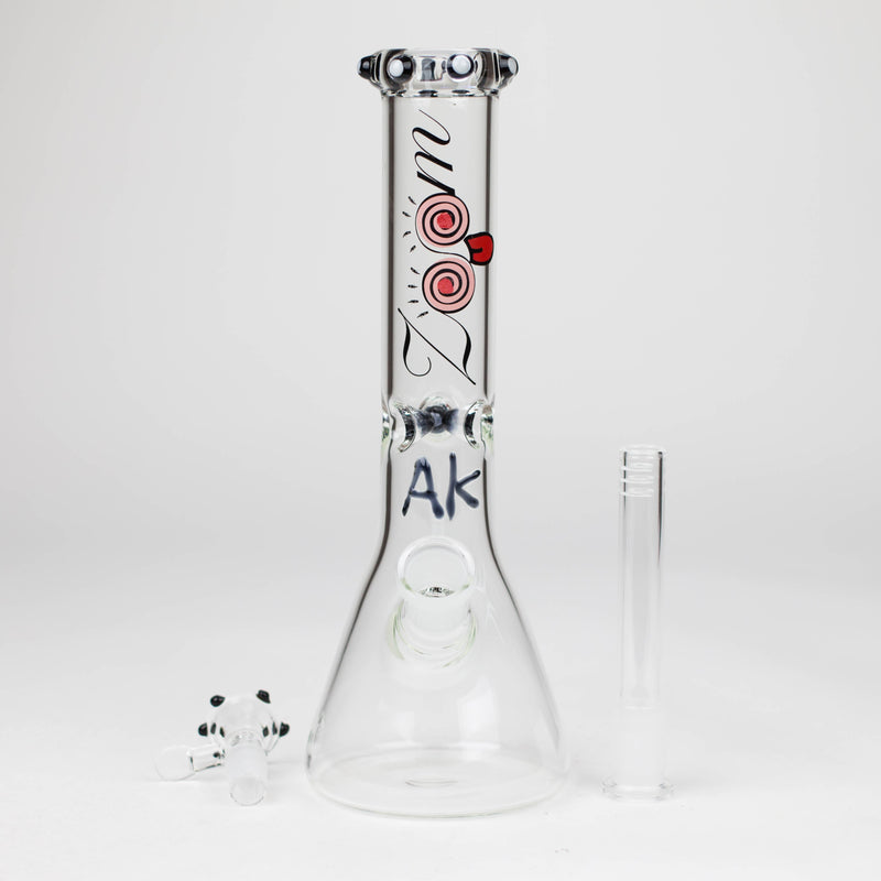 O Zoom | 9.5" Glass Bong with Bowl Box of 12 [B9]