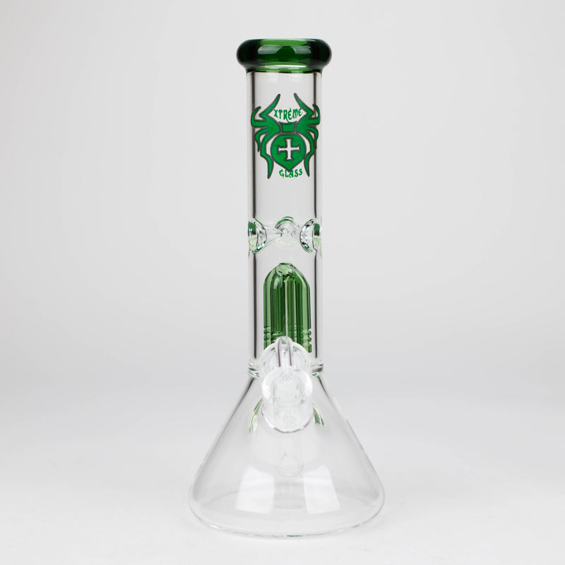 O Xtreme | 10" Glass Bong with Percolator &amp; Banger [AK04]