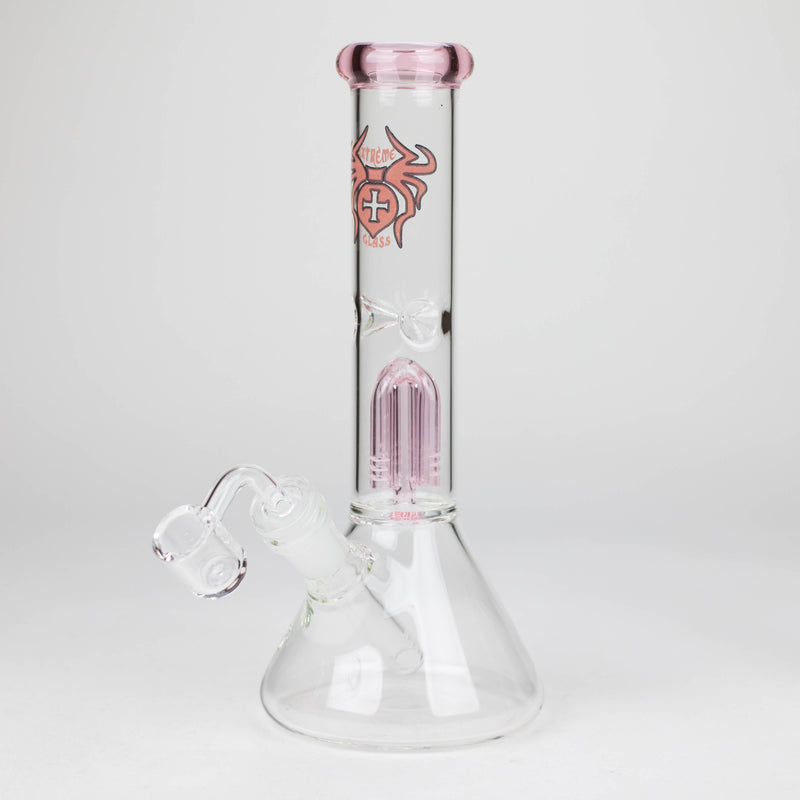 O Xtreme | 10" Glass Bong with Percolator &amp; Banger [AK04]