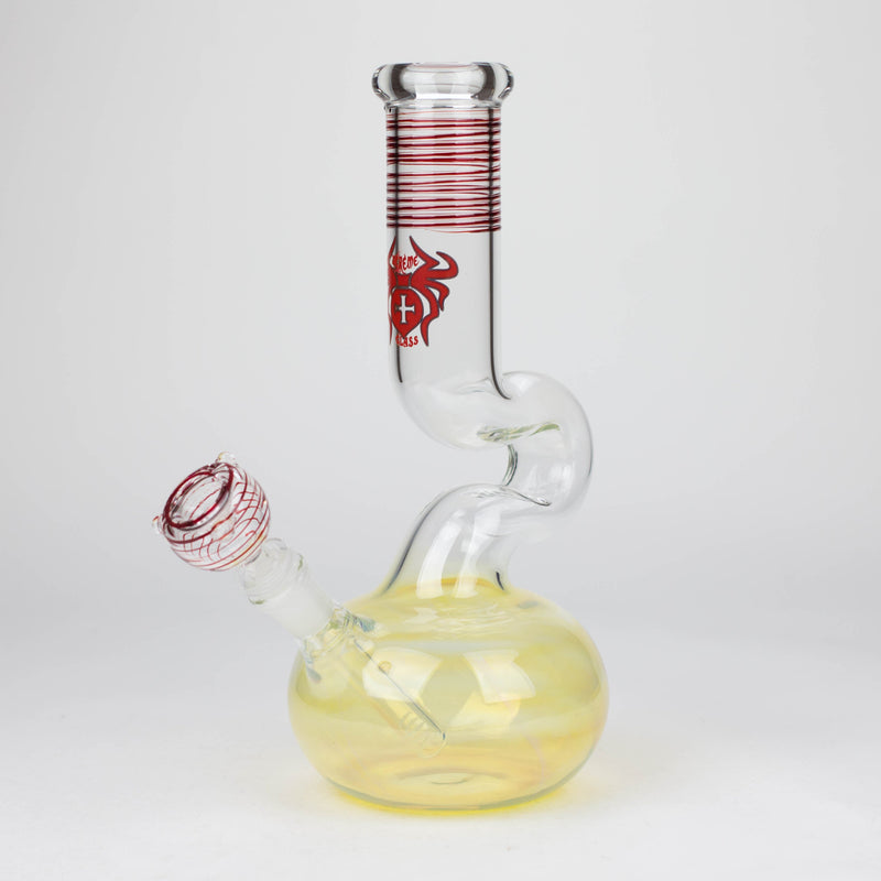 O Xtreme | 11.5″ Glass Bong with Bowl – Pink [AK845]