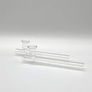Steamroller Clear Glass Shotgun Pipe 6" - 2PCS Blunt NIBO Distribution