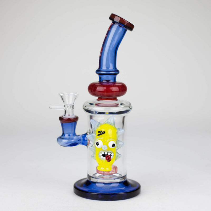 O 9" R&M glass bong