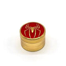 Spider Gold Metal Grinder 52mm 4 parts Box of 12 Display Pack NIBO Distribution