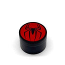 Spider Black Metal Grinder 52mm 4 parts Box of 12 Display Pack NIBO Distribution