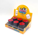 Spider Black Metal Grinder 52mm 4 parts Box of 12 Display Pack NIBO Distribution