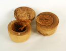 VOW | Olive Wood Jar-Magnetic Lid-Doozer Wooden Pipe Variety Olive Wood
