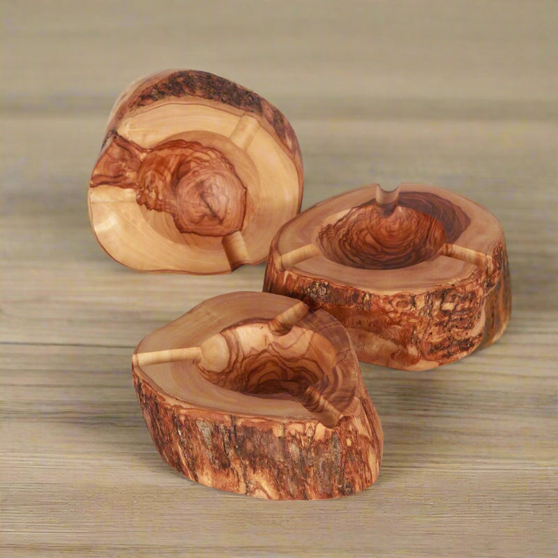 O VOW | Olive wood Rustic Ashtray