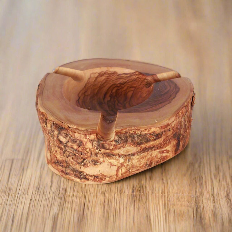 O VOW | Olive wood Rustic Ashtray