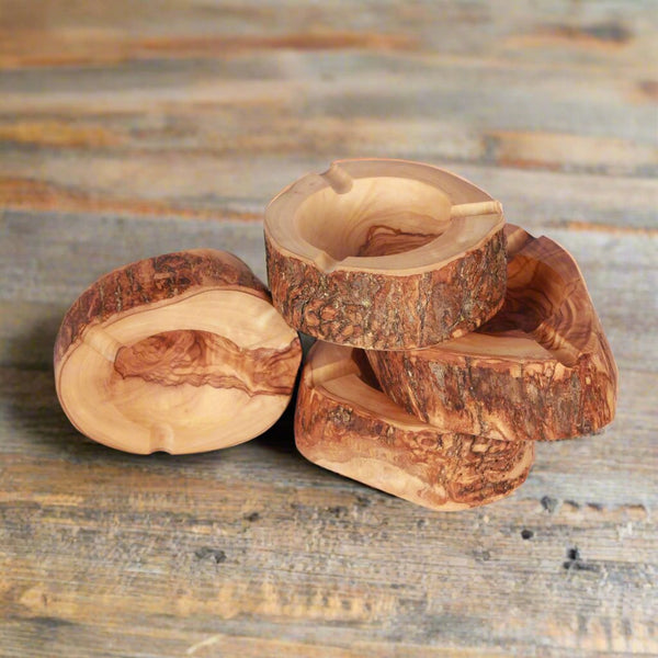 O VOW | Olive wood Rustic Ashtray