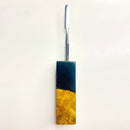 VOW | Olive Wood Epoxy Dabber - Type B – Handcrafted, Durable, and Stylish Cap · Dabber · Insert · Clip · Nail Variety Olive Wood Black