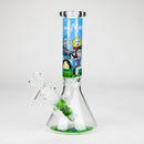 7.5" 4mm R&M Design Beaker Bong [PIP876] Glass Bong NIBO Distribution Design D