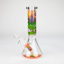 7.5" 4mm Cartoon Design Beaker Bong [PIP877] Glass Bong NIBO Distribution Design A