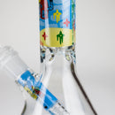 7.5" 4mm Cartoon Design Beaker Bong [PIP877] Glass Bong NIBO Distribution