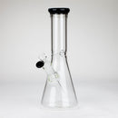 HIT | 12" - 9mm Thick Glass Water Pipe [HIT706] Glass Bong NIBO Distribution Black