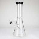 HIT | 12" - 9mm Thick Glass Water Pipe [HIT706] Glass Bong NIBO Distribution Grey