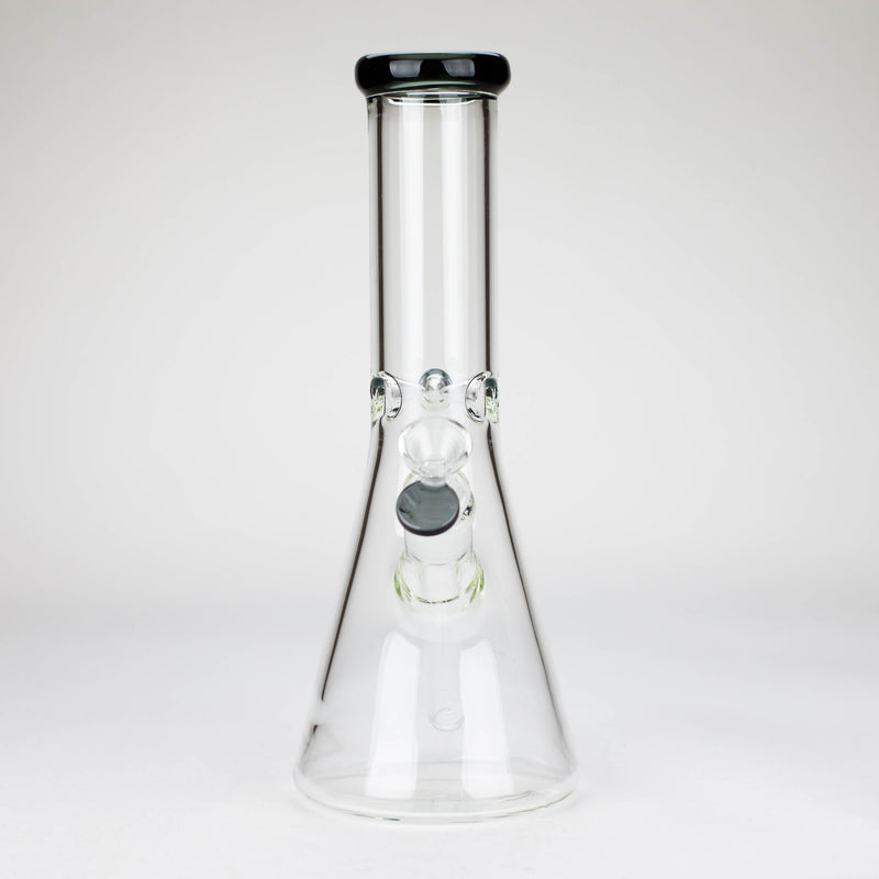 O HIT | 12" - 9mm Thick Glass Water Pipe [HIT706]