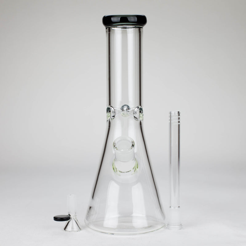 O HIT | 12" - 9mm Thick Glass Water Pipe [HIT706]