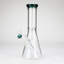 HIT | 12" - 9mm Thick Glass Water Pipe [HIT706] Glass Bong NIBO Distribution Teal