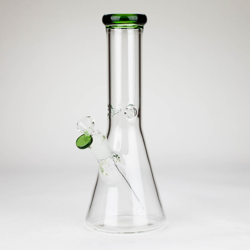 O HIT | 12" - 9mm Thick Glass Water Pipe [HIT706]