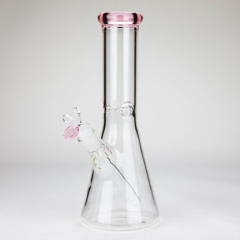 O HIT | 12" - 9mm Thick Glass Water Pipe [HIT706]