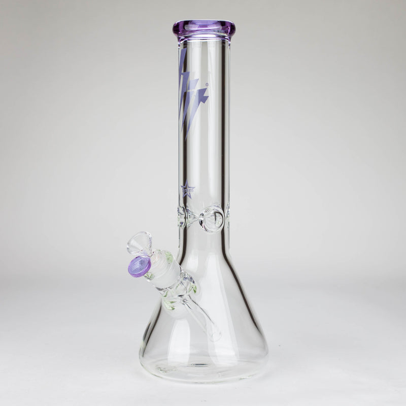 O HIT | 14" - 9mm Thick Glass Water Pipe [HIT703]