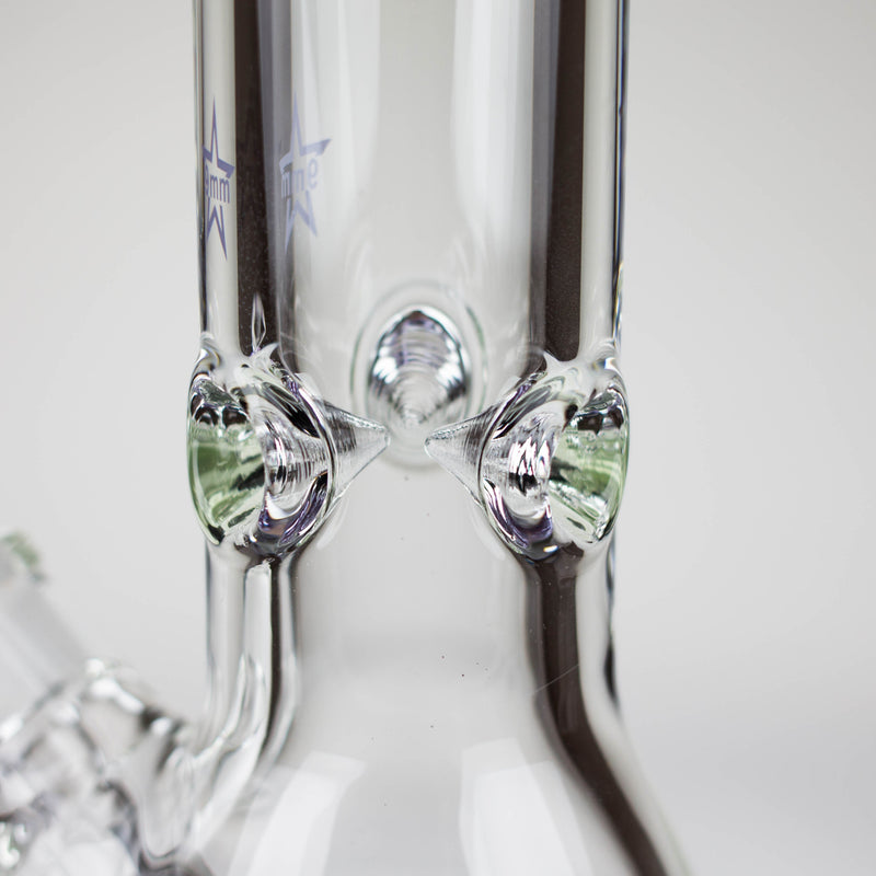 O HIT | 14" - 9mm Thick Glass Water Pipe [HIT703]