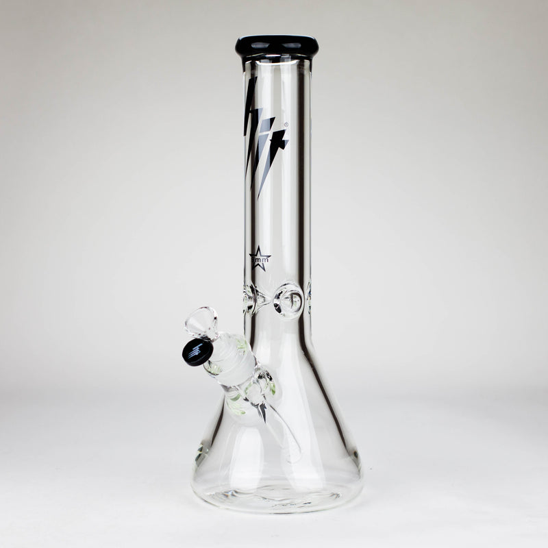 O HIT | 14" - 9mm Thick Glass Water Pipe [HIT703]