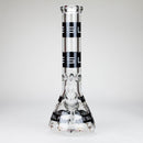 TSLA Glow in the Dark 14" 9 mm glass bong [PIP866] Glass Bong NIBO Distribution