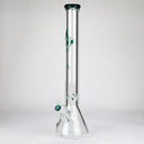 HIT | 20" - 9mm Thick Glass Water Pipe [HIT704] Glass Bong NIBO Distribution Teal