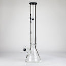 HIT | 20" - 9mm Thick Glass Water Pipe [HIT704] Glass Bong NIBO Distribution Black