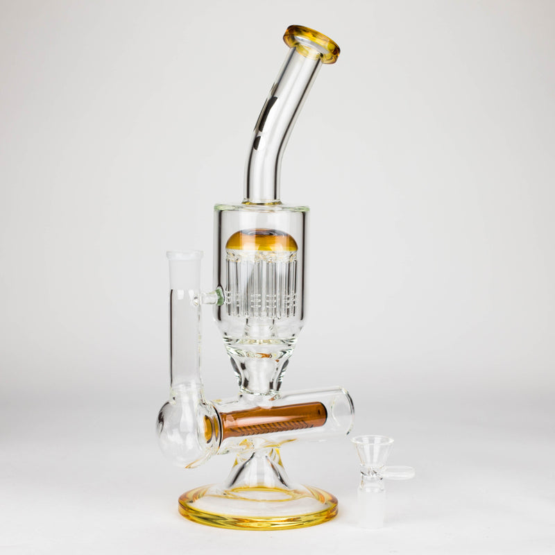 O Infynity | 13.5" percolator and inline diffused water bong