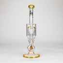 Infyniti | 13.5" percolator and inline diffused water bong ( GP1949 ) Glass Bong ONE