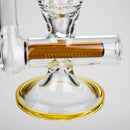 Infyniti | 13.5" percolator and inline diffused water bong ( GP1949 ) Glass Bong ONE