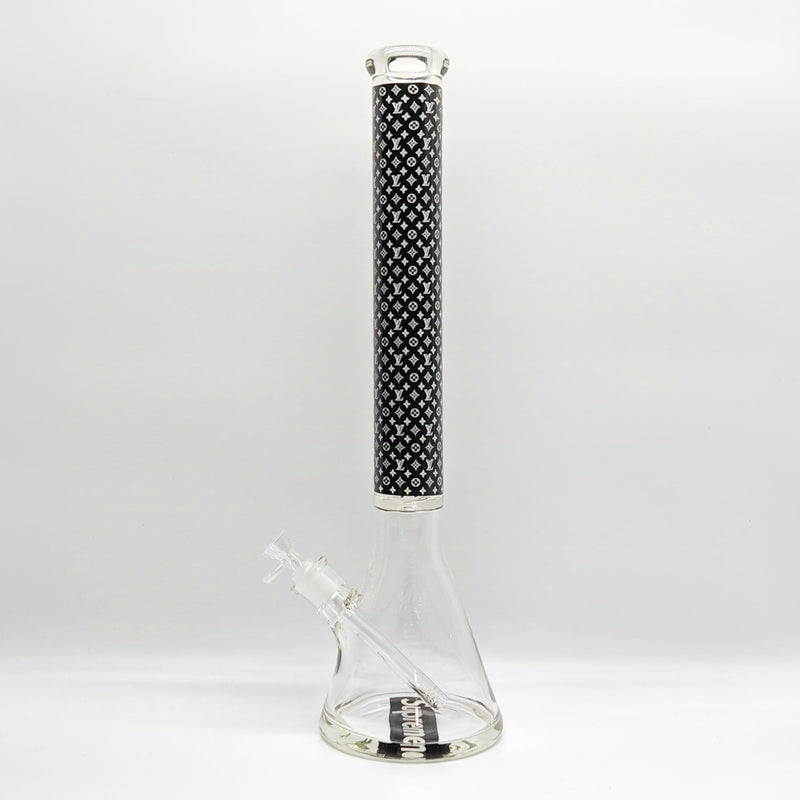 20" Stylish Designed 9mm Glow in the dark Glass Bong [LV205009]_7