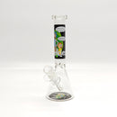 9" 4mm Assorted Characters Beaker Bong [093204P] Glass Bong Super Supplys Inc Design A