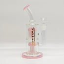 Fortune | 10“ Double Tree Perc Chamber Rig Glass Rig Fortune Pink