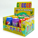 Soda Pop Stash Can Glass Pipe Assorted Designs Box of 6 Glass Bong Super Supplys Inc