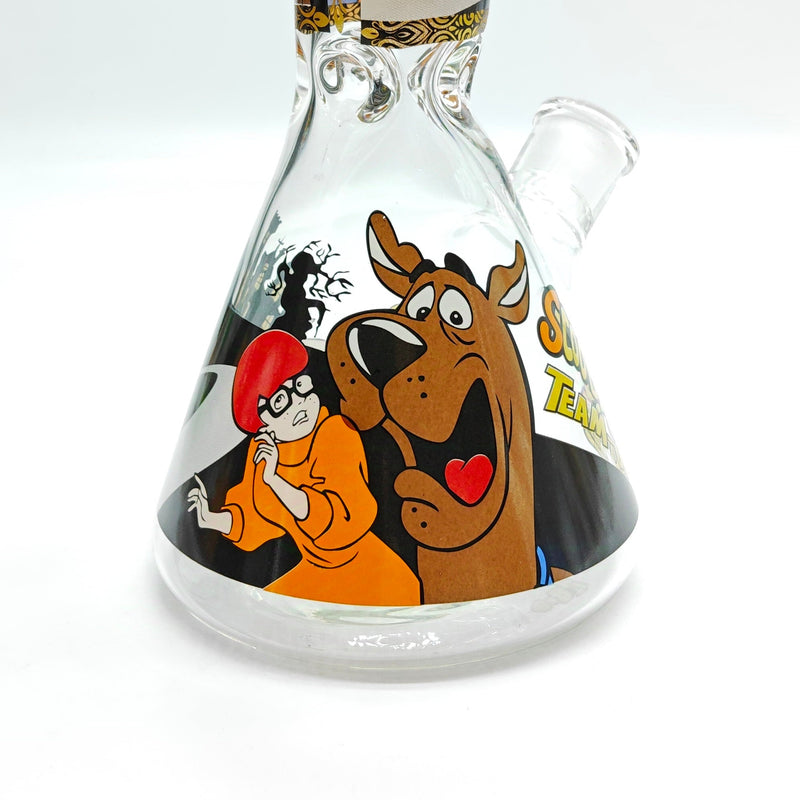 14" 7mm Cartoon Beaker Glass Bong [P22]_10