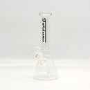 Fortune | 10" 4mm Color Beaker bong [103804] Glass Bong Fortune Clear