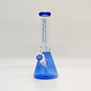 Fortune | 10" 4mm Color Beaker bong [103804] Glass Bong Fortune Light Blue