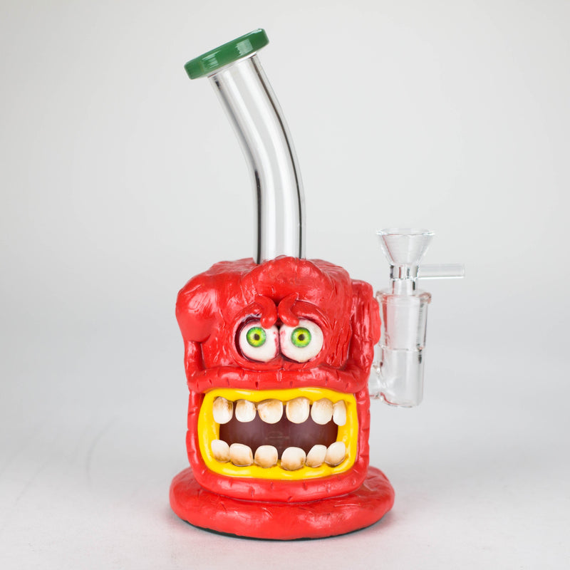 O 8" Monster Madness Resin Bong [MG-424]