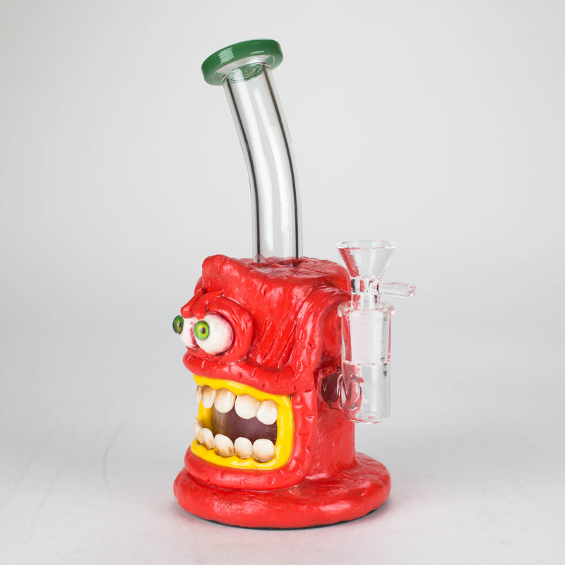 O 8" Monster Madness Resin Bong [MG-424]