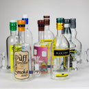 9" Liquor Bottle Glass Bong [MK-BB01] Glass Bong JJ Distribution