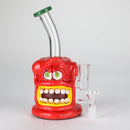 8" Monster Madness Resin Bong [MG-424] Resin · Silicone · Plastic Bong JJ Distribution
