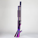 27" Shotgun Glass Bong [MK-XYE01] Glass Bong JJ Distribution Purple